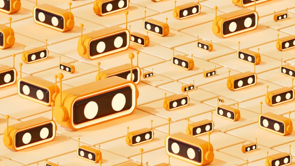 Instinct brings its AI agent to group chats, even for friends without an account A digitally generated image showing several AI chatbot assistants standing on a segmented or sliced floor surface, symbolizing the distributed and modular nature of artificial intelligence systems. This futuristic and conceptual design reflects the scalability, communication, and parallel functionality of AI-powered virtual assistants.