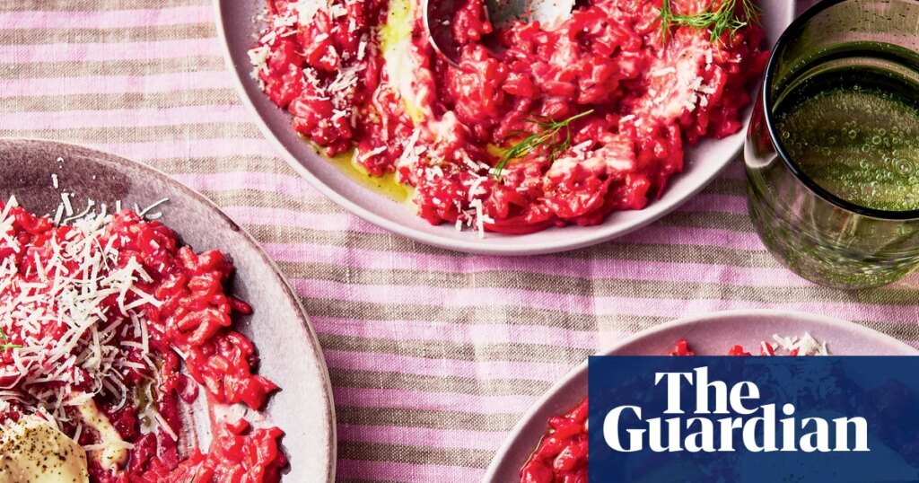 Alice Zaslavsky’s shortcut beetroot baked risotto – recipe | Australian food and drink Alice Zaslavsky’s shortcut beetroot baked risotto – recipe | Australian food and drink