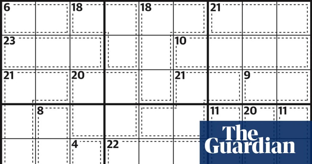 Killer sudoku 1,043 | Life and style Killer sudoku 1,043 | Life and style
